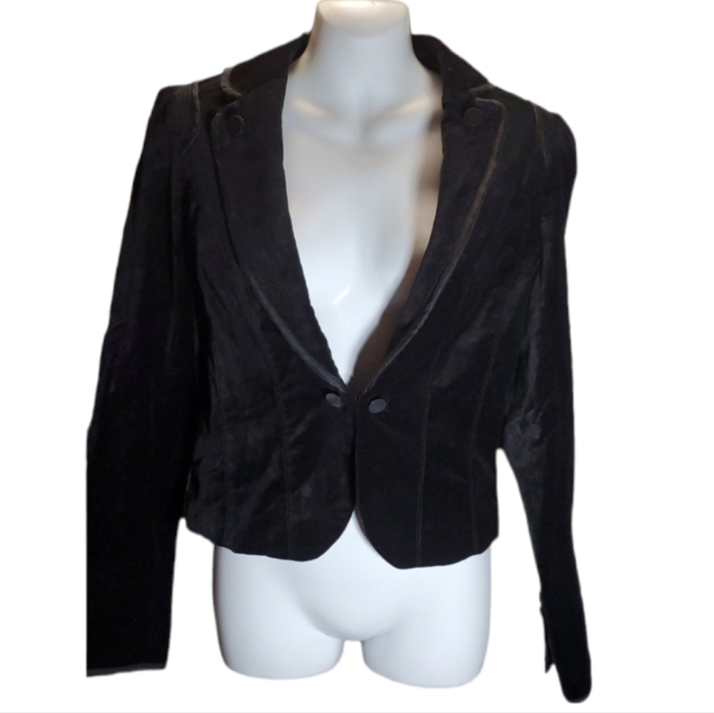 WHITE HOUSE BLACK MARKET velvet jacket 2
